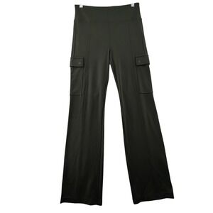 Athleta Delancey Straight Cargo Pant Womens Small Olive Green Minimalist Utility